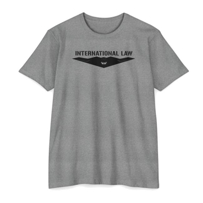 Babylon Bee Shop Merch Store B-2 International Law T-Shirt Babylon Bee Shop Merch Store B-2 International Law T-Shirt