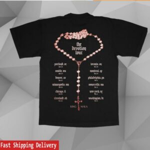 King Mala Merch Store Shop The Devotion Tour Tee