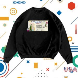Olivia Rodrigo Shop Merch Store Drivers License 5 Year Anniversary Crewneck