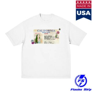 Olivia Rodrigo Store Merch Drivers License 5 Year Anniversary T-Shirt