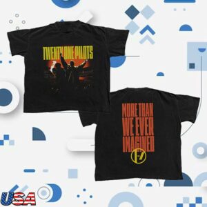 Twenty One Pilots Store Merch Imagined Black Tee