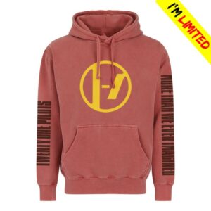 Twenty One Pilots Store Merch Imagined Red Hoodie
