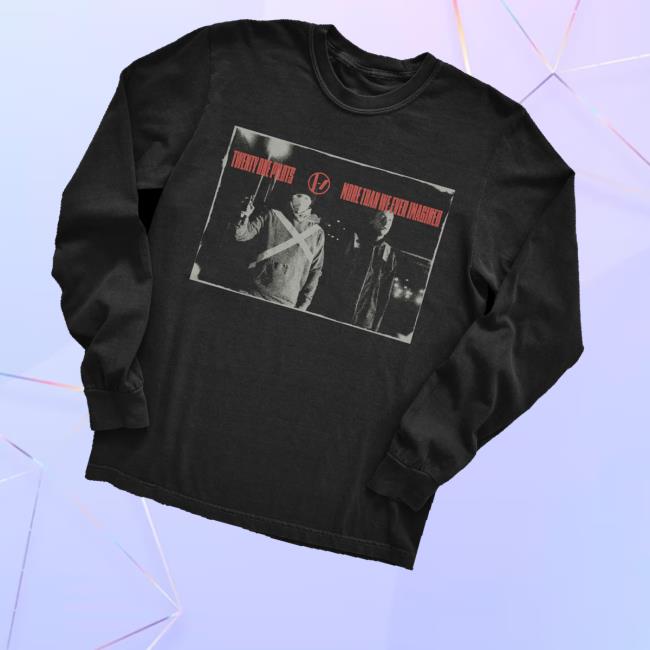 Twenty One Pilots Store Merch Shop Imagined Long Sleeve Twenty One Pilots Store Merch Shop Imagined Long Sleeve