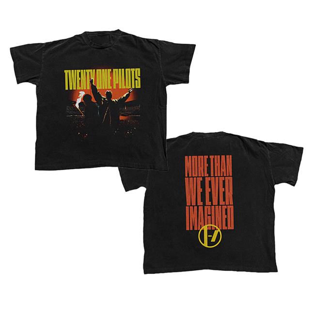 Twenty One Pilots Merch Store Imagined Black Tee Twenty One Pilots Merch Store Imagined Black Tee