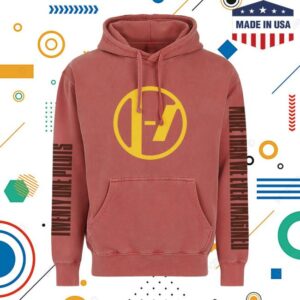 Twenty One Pilots Merch Store Imagined Red Hoodie
