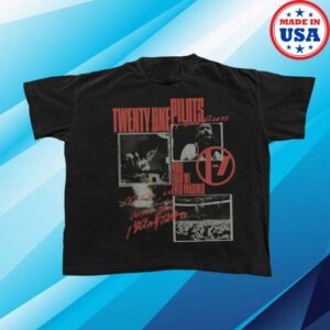 Twenty One Pilots Merch Store Imagined Script Photo Tee
