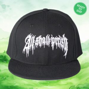 Impericon Store Merch All Shall Perish White Logo Snapback Cap