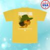 kenny aloha got soul store merch coconut girl t shirt yellow punky aloha x brother noland