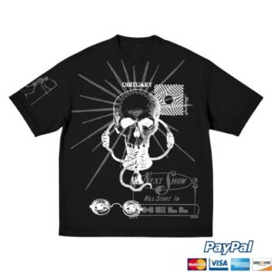 Blackcraftcult Merch Store Hell’s Obituary T-Shirt