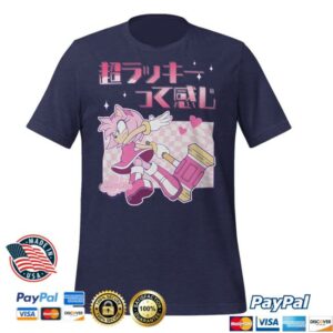 Sega Shop Merch Store Sonic The Hedgehog Amy Sparkles Tee