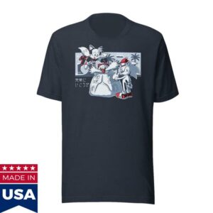 Sega Shop Merch Store Sonic The Hedgehog Snow Day Tee