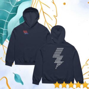 Nbc Store Merch Shop Song Sung Blue Hoodie Lightning Bolt