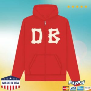 Crepdog Crew Merch Store Deadbear Bone Zipper Red