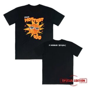 Triple J Store Merch Shop Hottest 100 2025 Tee Black