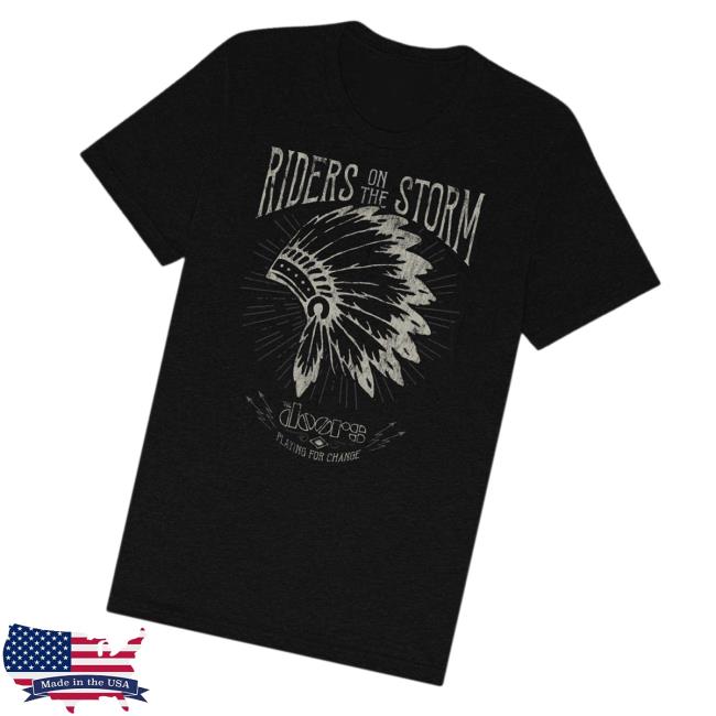 Playing For Change Shop Merch Store Riders On The Storm T-Shirt Playing For Change Shop Merch Store Riders On The Storm T-Shirt