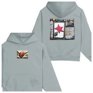 Future Saints Store Merch Canvas Box Fit Hoodie