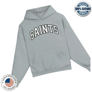 Future Saints Store Merch University Grey Box Fit Hoodie