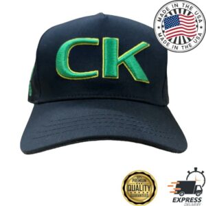 Tpusa Merch Shop Store Ck Green Puff Embroidery Hat