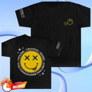 The Concourse Project Store Merch Tcp Smiley Genre Tee Black