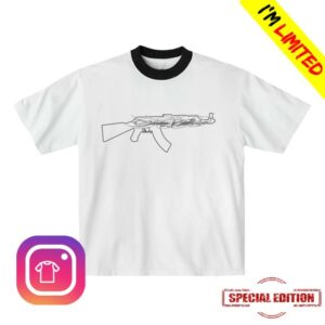 Section 8 Official Merch Store Ak Ringer White Shirt