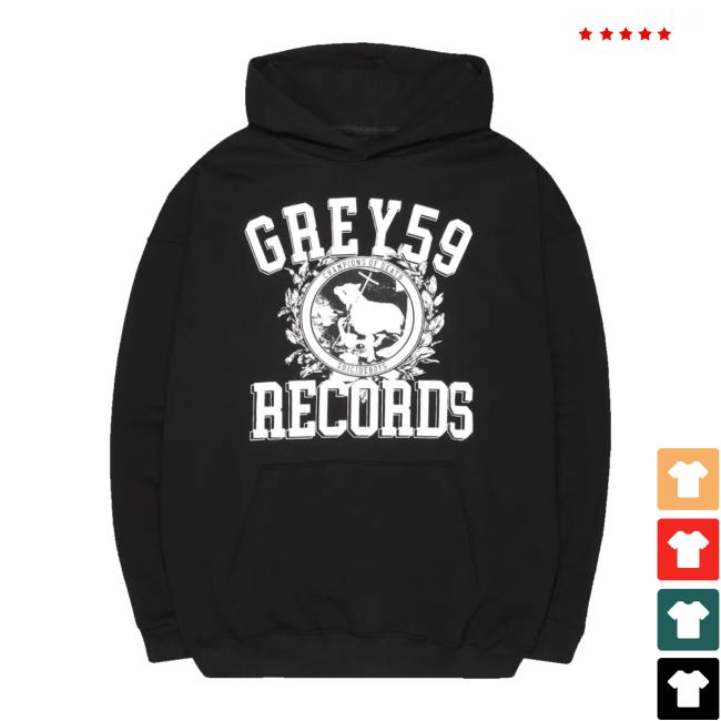 G59records Merch Store G59 Champion Of Death Hoodie Black G59records Merch Store G59 Champion Of Death Hoodie Black