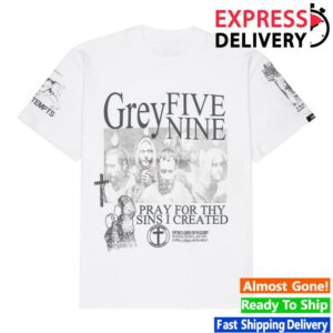 G59records Merch Store G59 Confessional T-Shirt White