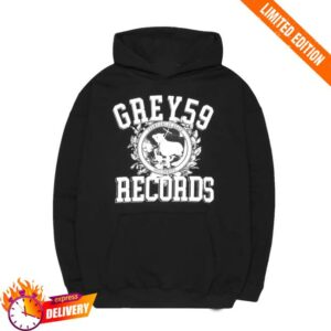 G59 Records Shop Merch Store G59 Champion Of Death Hoodie Black