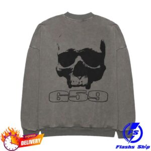G59 Records Shop Merch Store Skull Logo Crewneck