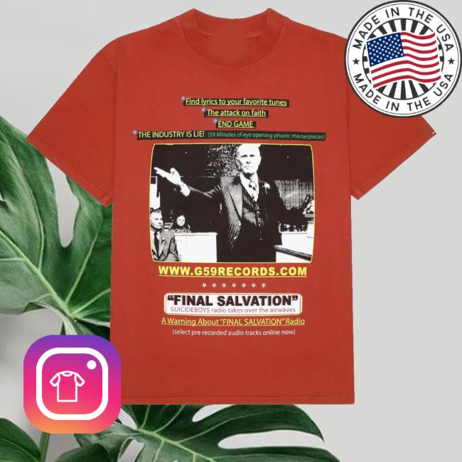 G59 Records Shop Merch Store G59 Televangelist T-Shirt