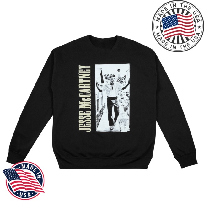 Jesse Mccartney Store Merch Door Crewneck Jesse Mccartney Store Merch Door Crewneck