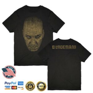 Rammstein Shop Merch Store Tl T-Shirt Goldener Kopf