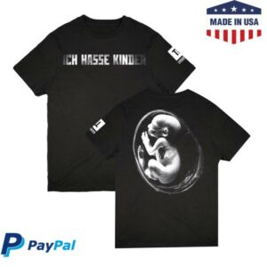 Rammstein Shop Merch Store Tl T-Shirt Ich Hasse Kinder Embryo