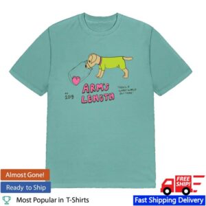 Arm’s Length Shop Merch Store Puppy Heart T-Shirt