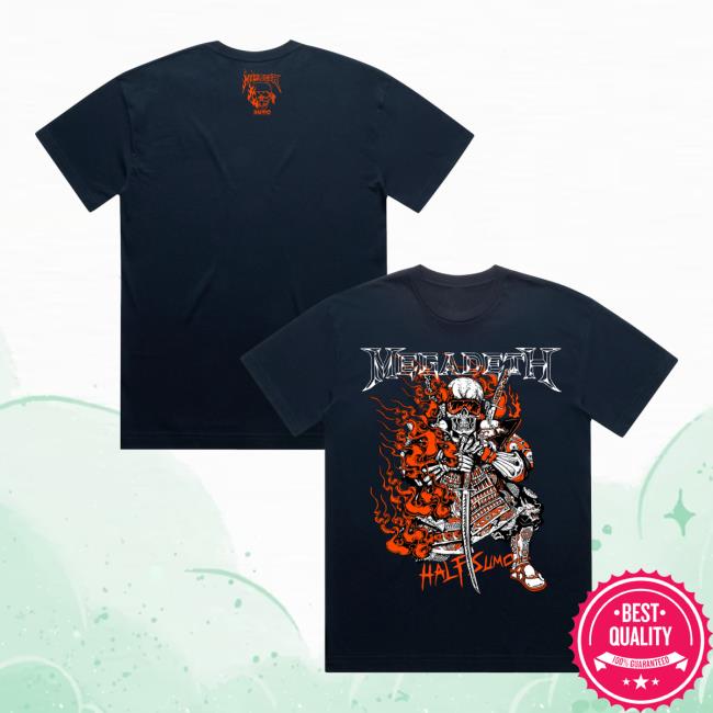 Half Sumo Merch Store Megadeth Farewell Fire T-Shirt Half Sumo Merch Store Megadeth Farewell Fire T-Shirt