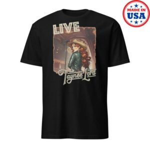 Taynee Lord Merch Store Unisex Live On Stage T-Shirt