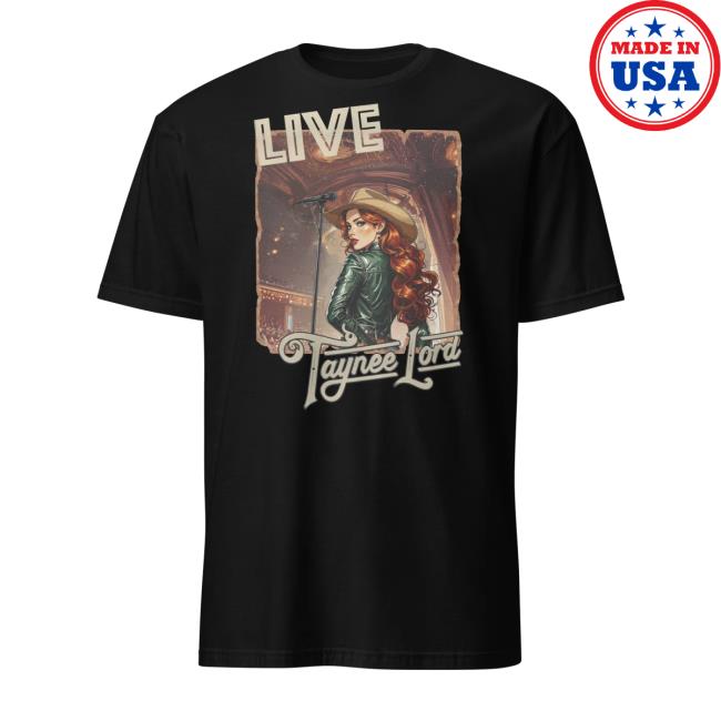 Taynee Lord Merch Store Unisex Live On Stage T-Shirt