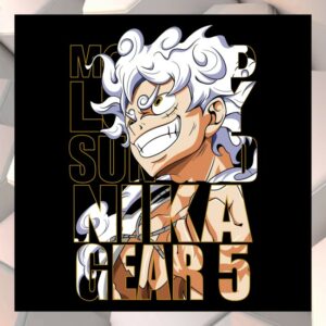 Jestedslaps Store Merch Luffy Gear 5 T-Shirt