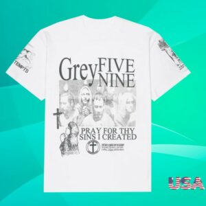 G59records Store Merch G59 Confessional T-Shirt White