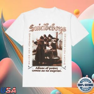 G59records Store Merch G59 Abuse Of Power Tee White