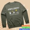 kenny Arms Length Merch Store Green Snowman Crewnecka