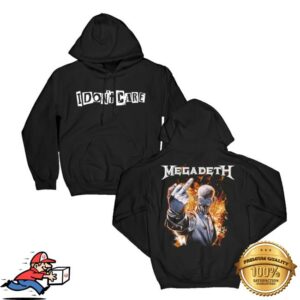 Megadeth Shop Merch Store Ransom Note Hoodie