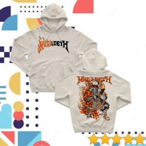 Half Sumo Store Merch Shop Megadeth Farewell Fire Hoodie