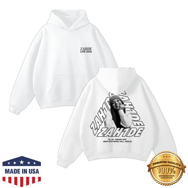 Zah1de Store Merch Shop Tour Hoodie Berlin 2026 Zah1de Store Merch Shop Tour Hoodie Berlin 2026