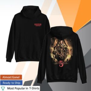 Netflix Shop Merch Store Stranger Things X Kyle Lambert Hoodie Season 5 Finale Art