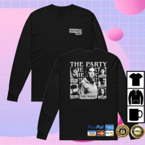 Netflix Shop Merch Store Stranger Things The Party Comfort Colors Long Sleeve T-Shirt