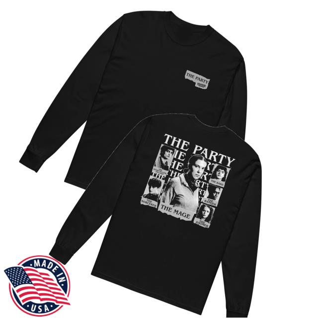 Netflix Shop Merch Store Stranger Things The Party Comfort Colors Long Sleeve T-Shirt