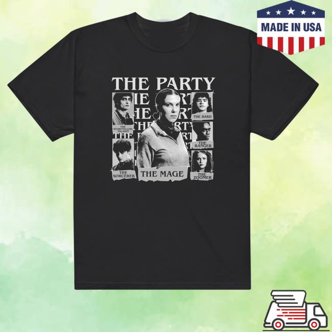 Netflix Shop Merch Store Stranger Things T-Shirt The Party Comfort Colors Netflix Shop Merch Store Stranger Things T-Shirt The Party Comfort Colors