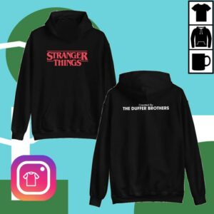 Netflix Shop Merch Store Stranger Things Created By The Duffer Brothers Hoodie