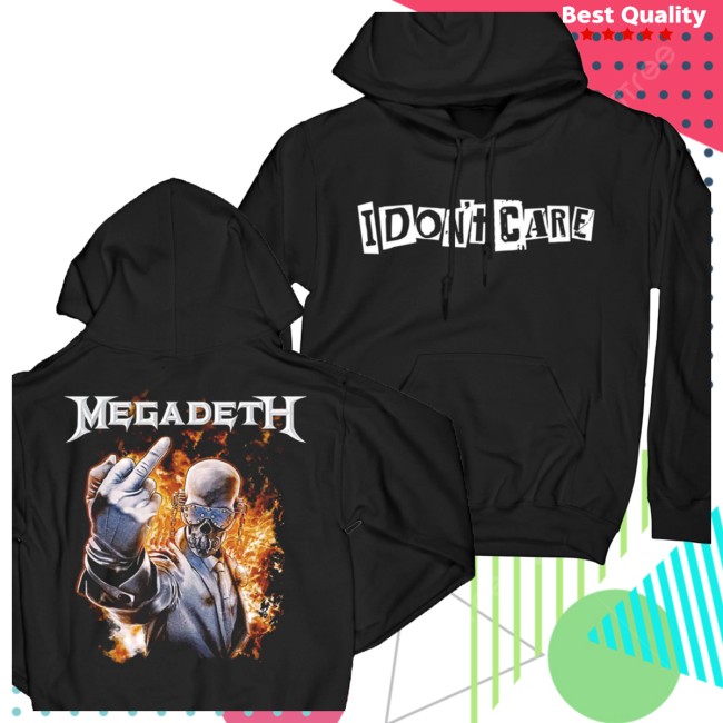Megadeth Store Merch Ransom Note Hoodie Megadeth Store Merch Ransom Note Hoodie