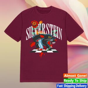 Silverstein Store Merch Panther Maroon T-Shirt